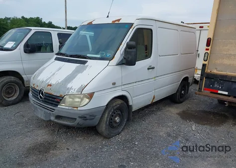 2004 Dodge Sprinter из США, поврежденный, VIN WD2PD144845707649